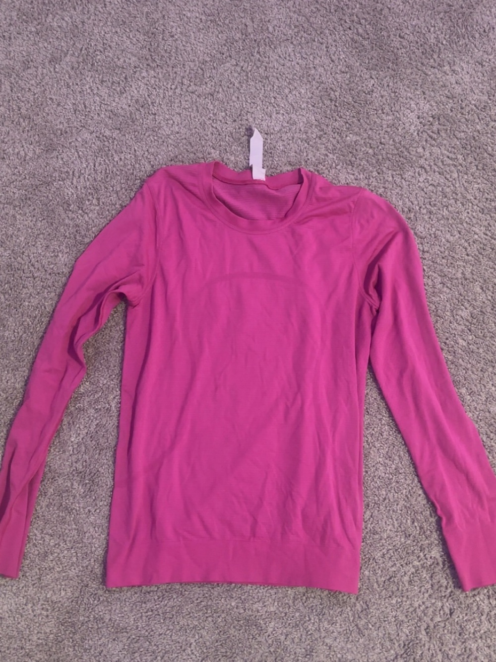 lululemon athletica Fuchsia Long-Sleeve Crew Top